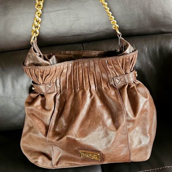 Badgley Mischka Brown purse - Picture 2 of 9